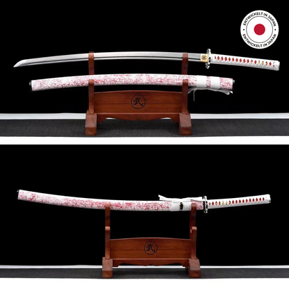 pink katana sword