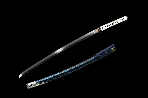 Katana-Ghost-of-Tsushima-Acier-T10-Hamon-Veritable