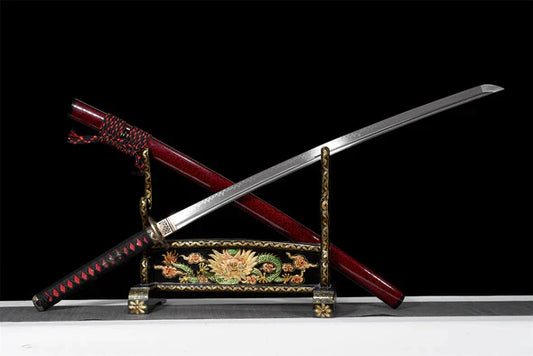 Katana-Hannya-Oni-Acier-T10-Hamon-Veritable