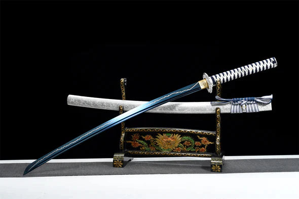 Katana-Japonais-Elfes-Bleu