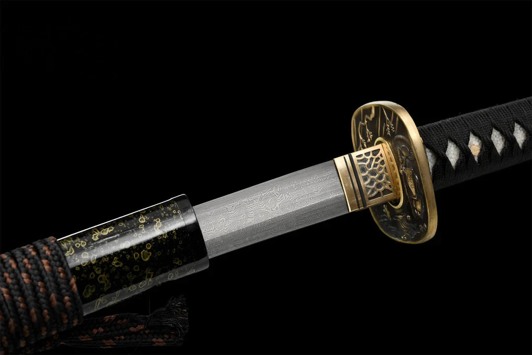 Katana-Japonais-Yasuke-Acier-Damas