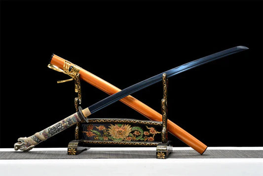 Katana-Tete-de-Dragon-Orange