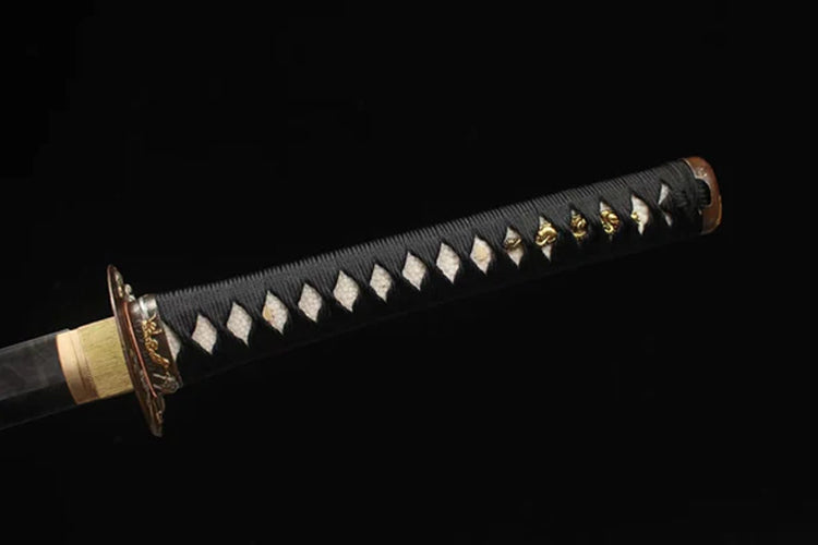 Tsuka-Edo-Acier-T10-Hamon-Veritable