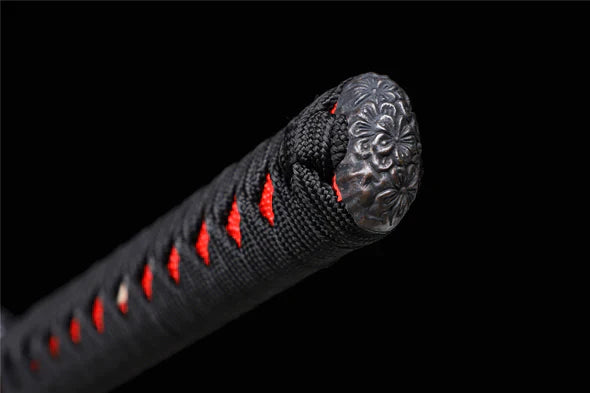 kashira-Katana-Papillon-Bois